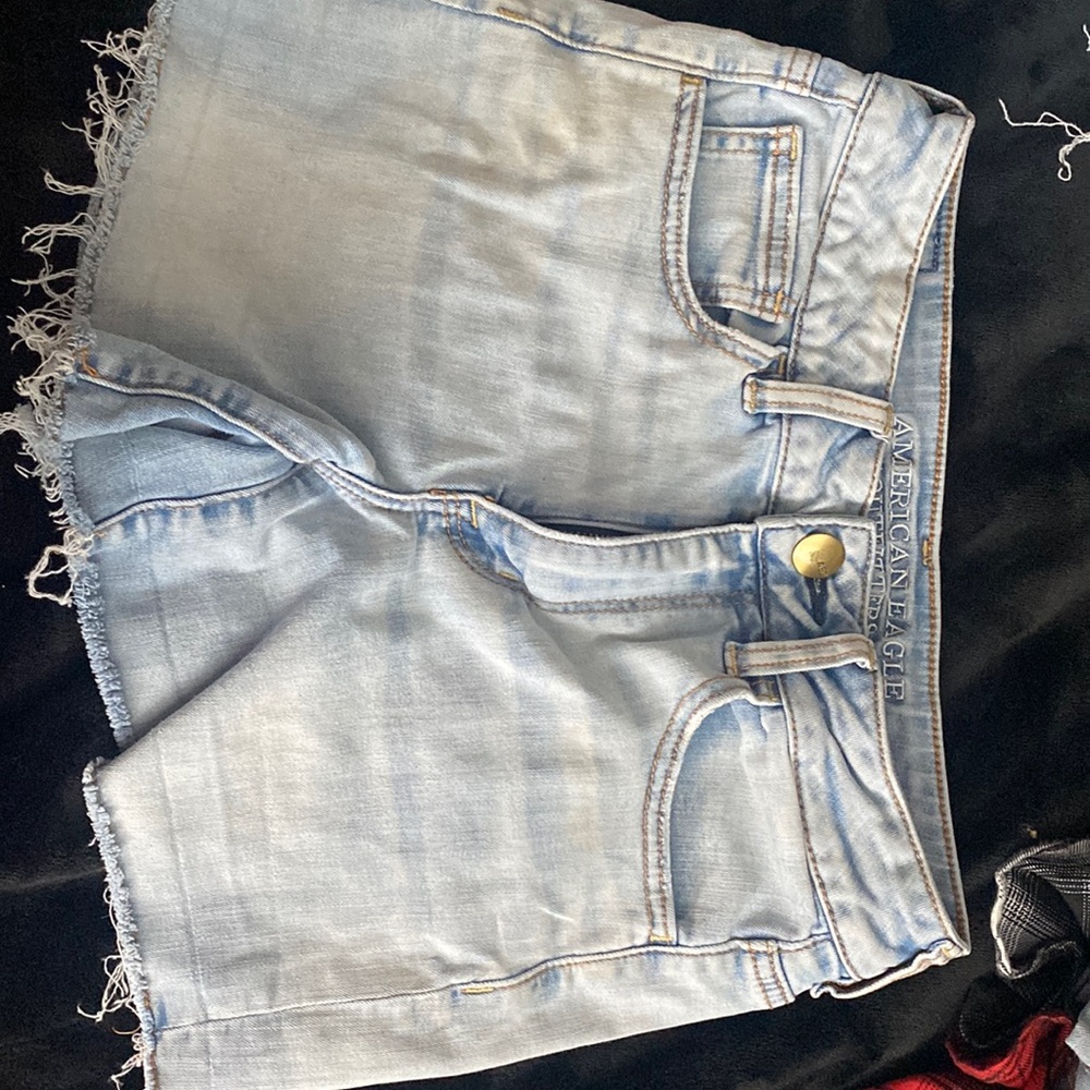 Two pairs of American eagle shorts